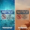 Signmission Restricted Area Authorized Employees Only OSHA Notice Sign, Plastic, 10in W x 7in L, 2PK OS-2PACK-NS-P-710-L-16477 - alternate 7
